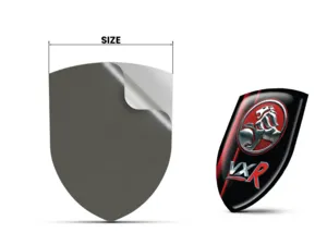 Vauxhall Waterproof Sticker Label Durable Sports Customizable